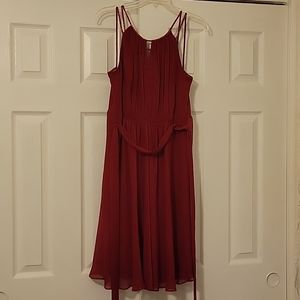 David's bridal bridesmaid dress size 2